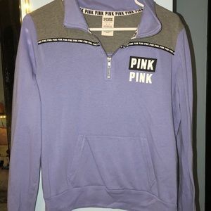 Victoria’s secret PINK half zip up